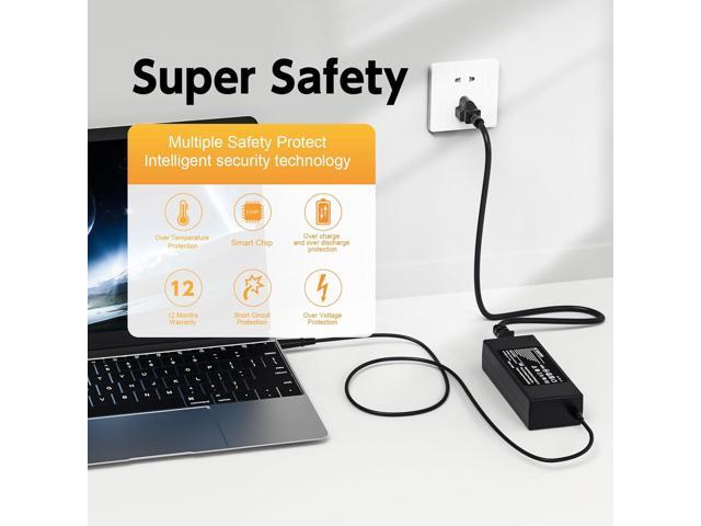 90W Laptop Adapter Charger for HP Pavilion Dv4 Dv6 Dv7 G50 G60 G60T G61 G62 G72 2000; Presario 2210B 2510P CQ40 CQ45 Cq50 Cq57 Cq58 Cq60 Cq61 Cq62...