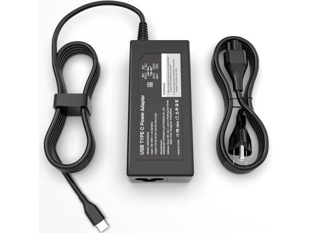 USB-C Dell Laptop Charger,65W AC Adapter for DELL XPS 13 /DELL Chromebook 3100 3400/ DELL Latitude 5420 Type C Laptop Supply Cord