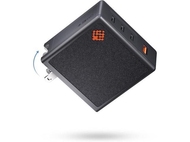 SlimQ 100W USB C Charger PD3.0 Quick Charging Station Block USB Type C Wall Foldable Plug Travel Adapter Fast Charger