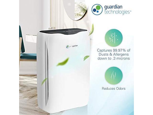 germguardian Germ Guardian True Hepa Filter Air Purifier for Home,Office,Bedrooms,Filters Allergies,Pollen,Smoke,Dust,Pet dander,Mold,&...