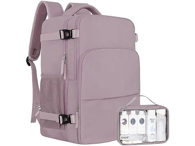 Sinaliy Travel Backpack for Women, Personal Item Size Flight Approved, 16 Inch Laptop Backpack with Multi-Pockets, College Computer Bag, Hiking...