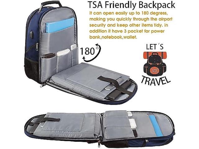LTINVECK Extra Large 50L Travel Laptop Backpack, Computer bag Backbag with USB Charging Port, TSA Friendly Durable Big RFID Heavy Duty Business...