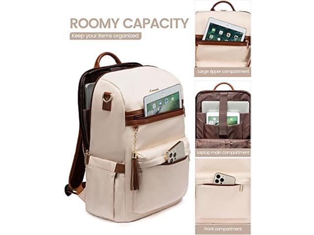 LOVEVOOK Laptop Backpack Women,15.6 Inch Convertible Backpack Purse for Women with USB Port,Fashion Teacher Nurse Bag Work Backpack with Cute...