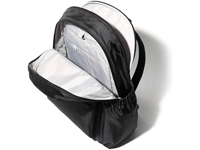 Baggallini Womens Essential Laptop Backpack, Black