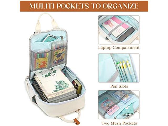 MYHOZEE Laptop Backpacks 15.6 Inch, College Backpack Computer Bookbag Travel Daypack Bookbags for Women Men