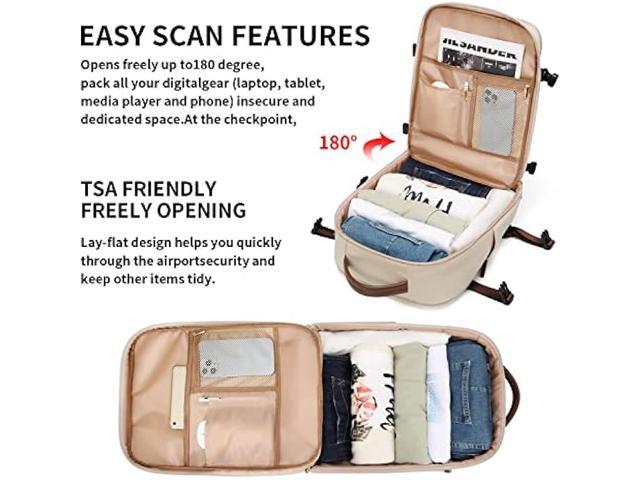 GOLF SUPAGS Laptop Backpack with Separate Laptop Compartment Fits 15.6 Inch Notebook Large Capacity Computer Bag for Women Work Travel College...