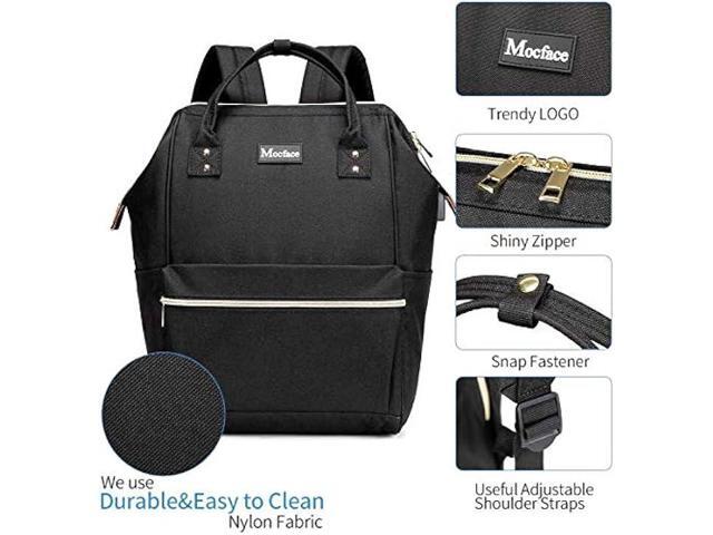MOCFACE Laptop Backpack 15.6 Inch Stylish Backpack Casual Daypack Work Bag with USB charging Port for Women/Men
