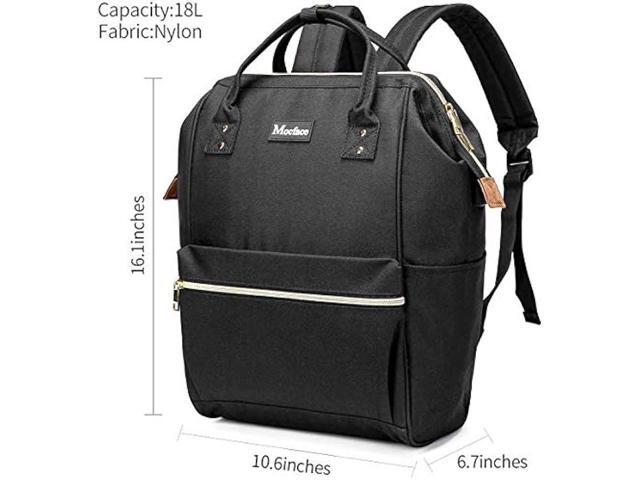 MOCFACE Laptop Backpack 15.6 Inch Stylish Backpack Casual Daypack Work Bag with USB charging Port for Women/Men