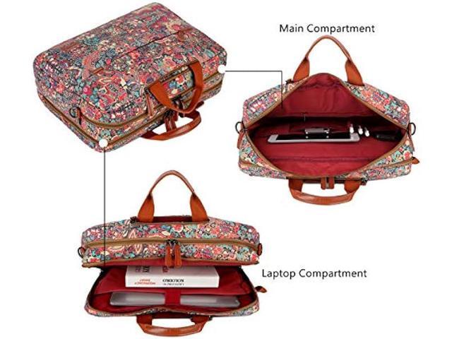 Baosha Large Convertible Backpack 17 Inch Laptop Bag Case Briefcase Travel Outdoor backpack for Women (HS)