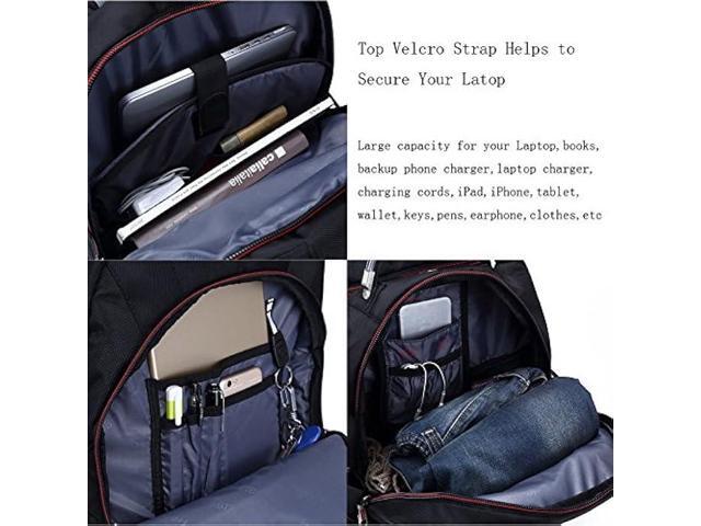 FreeBiz 55L 21 Inch High Laptop Backpack fits under 19 Inch Gaming Computer Notebook Macbook for Men (18.4 inch)