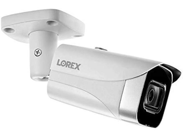 Lorex Fusion 4K Metal Bullet Camera PoE Wired Home Security Add-On Camera - Motion Detection, Color Night Vision, Long Range IR, Weatherproof,...