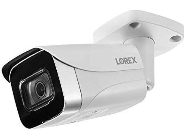 Lorex Fusion 4K Metal Bullet Camera PoE Wired Home Security Add-On Camera - Motion Detection, Color Night Vision, Long Range IR, Weatherproof,...