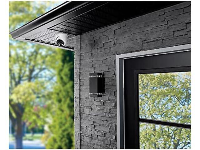 Lorex 4K Ultra HD PoE Outdoor Metal Dome Add-On Security Camera 8MP, 2.8mm Fixed Lens, Smart Deterrence, Smart Motion Detection Plus, Siren Warning