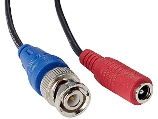 Lorex 4K RG59 Power Accessory Cable, Video Cable for Security Camera Systems, for Analog HD (CVI/TVI/AHD/MPX) or Analog (CVBS) Surveillance System,...