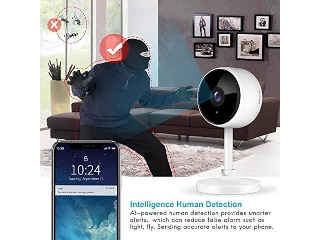 Indoor Camera, Cameras for Home Security with Night Vision, Pet Camera with Phone App, 1080P Indoor Security Camera, Motion Detection, 2-Way Audio,...