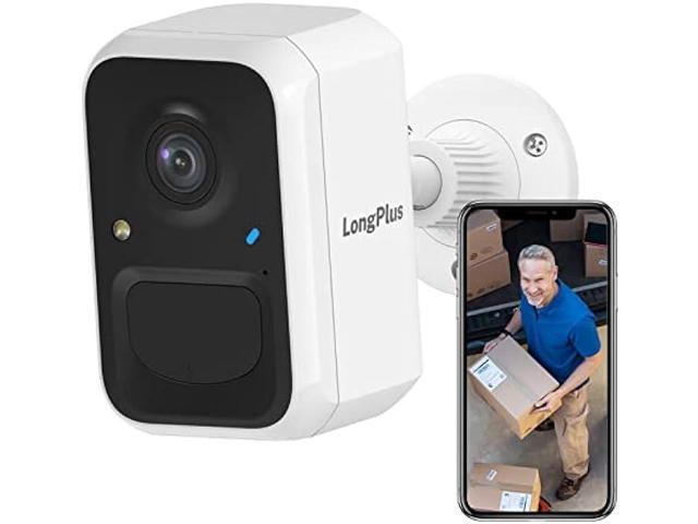 Photos - Surveillance Camera LongPlus Wireless Outdoor Security Camera, Battery Powered Cameras for Hom