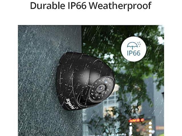 SANNCE 1080p CCTV Security Camera, Dome Surveillance Camera with 100ft Night Vision, IP66 Waterproof for 960H,720P,1080P,5MP,4K Analog Security DVR...