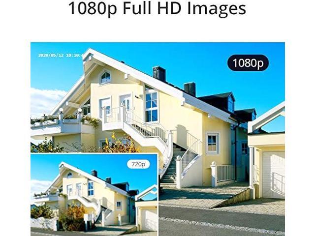 SANNCE 1080p CCTV Security Camera, Dome Surveillance Camera with 100ft Night Vision, IP66 Waterproof for 960H,720P,1080P,5MP,4K Analog Security DVR...