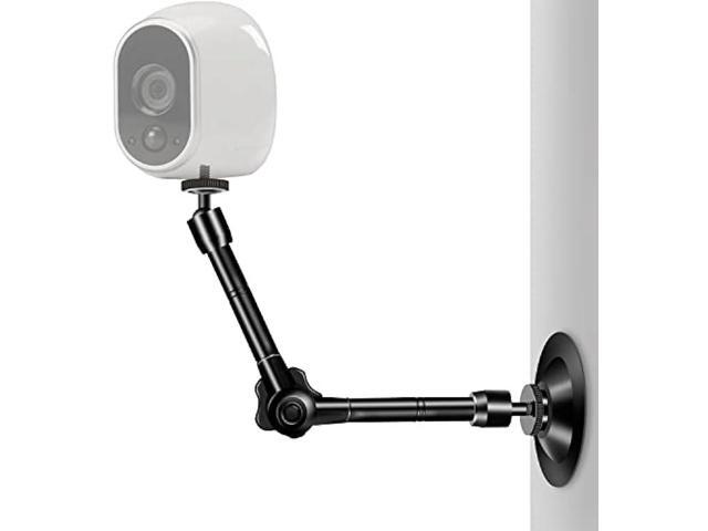 UYODM 2 Pack Articulating Magic Arm Wall Mount Holder Stand Compatible with CCTV POV Camcorders Cameras, LED Light, Video Lamp,DSLR,Flash,Digital...