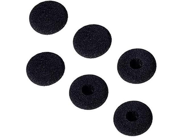 ECS WordHear-O, Under Chin Transcription Headset 3.5mm Jack with Volume Control, Includes Replacement Ear sponges, Transcribing Headphones