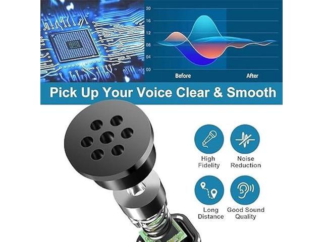 USB Computer Microphone,Plug and Play Desktop PC Laptop Microphone with Mute Button and LED Indicator for...
