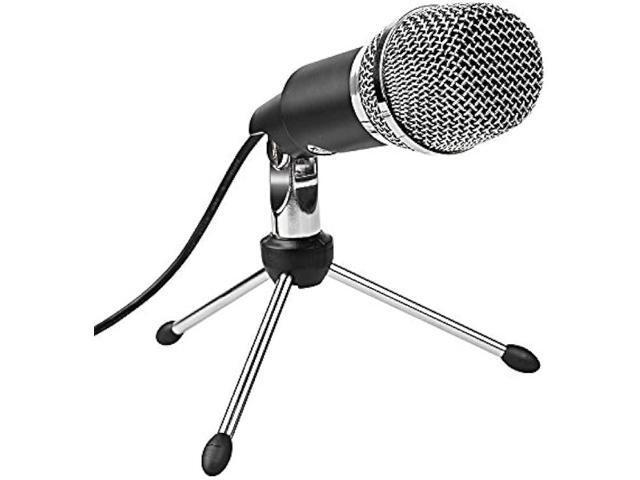 FIFINE USB Microphone, Plug and Play Home Studio USB Condenser Microphone for Skype, Recordings for YouTube, Google Voice Search, Games, for...