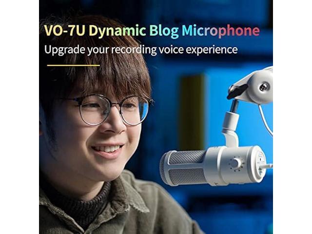Deity VO-7U Tripod Kit USB Broadcast Microphone Dynamic USB Mic with RGB Lighting Effect for Phones Laptop PS5 Xbox Game Live Stream Conference...