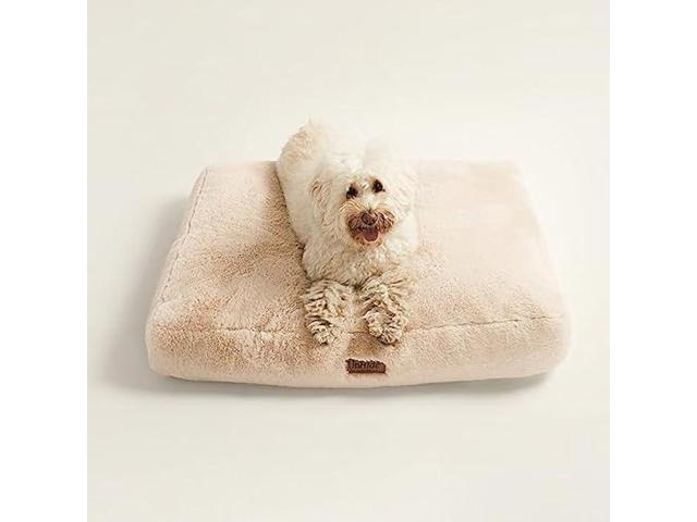 UnHide Floof Pet Pillow - Extra Soft Dog Bed Pillow- Removable Faux Fur Cover - Machine Washable - Helps Ease Pet Anxiety & Provides The Perfect...