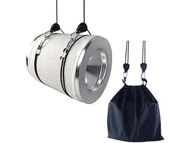6 Pairs 1/8 inch Adjustable Heavy Duty Rope Hanger for Grow Light, Grow Tent Rope Clip Hanger Loose-Proof Design Light Fixture Hangers, 150lbs...