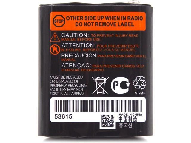 elxjar (5-Pack) 3.6V 1000mAh Rechargeable Batteries for Motorola 53615 m53615 KEBT-071A KEBT-071-B KEBT-071-C KEBT-071-D Talkabout 5950 T4800 T4900...