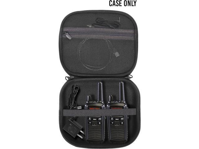 getgear Two Way Radio Speaker Case for Walkie Talkie Like Motorola, Sokos, Uniden, FLOUREON, Dimy, Galwad, Aikmi, BETECH and Others, mesh Pocket...