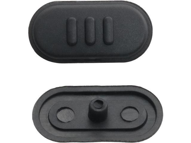 ITROLLE PTT Button 2PCS Black Talk PTT Launch Key Switch Button Walkie-Talkie Accessories for Motorola A10 A12 A10D CP110 Two-Way Radio