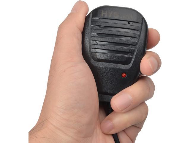 HYS Walkie-Talkie Handheld Speaker Mic, Shoulder Microphone PTT for BaoFeng UV-5R 5RA 5RB 5RC 5RD 5RE 5REPLUS 3R+ Kenwood Retevis Two Way Radio...