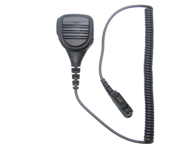 MaximalPower Palm Speaker Mic with Reinforced Cable and Noise Reduction Remote Shoulder Microphone for Motorola DMR Radio XPR3300 XPR3500 XPR3300e...