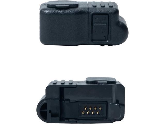 Klykon Audio Adapter for Motorola Radios XPR3500 XPR3000 XPR3300 XPR3300e XPR3500e Compatible for Motorola Earpieces & Mics with 2 Pin Plug