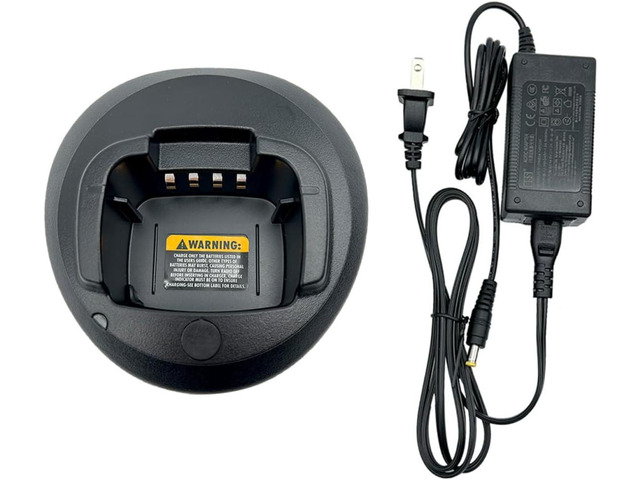 PMLN5228 PMLN5228A Rapid Charger for CP185 CP100D EP350 CP140 CP145 CP160 CP476 CP477 CP1300 CP1600 CP1660 Portable Radio PMLN5398 PMNN4476A...