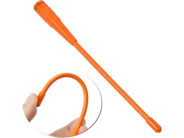 HYS 2m 70cm SMA Male Antenna, VHF UHF Soft Whip 2 Way Radio Antenna for 136-174/400-470Mhz Walkie Talkie YAESU/Vertex VX-3R VX-6R VX-7R VX-8R...