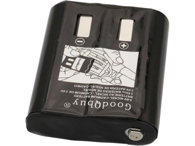 GoodQbuy 2Pcs 700mAh 3.6V Replacement NiMH Two-Way Radio Battery Packs for Motorola Talkabout Radios MS350R MT350R EM1000 MC220R MR355 FV800 T4800