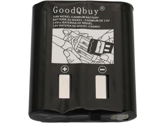 GoodQbuy 2Pcs 700mAh 3.6V Replacement NiMH Two-Way Radio Battery Packs for Motorola Talkabout Radios MS350R MT350R EM1000 MC220R MR355 FV800 T4800