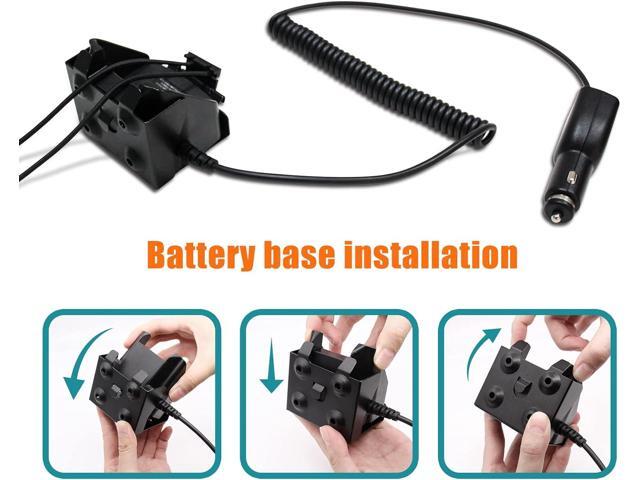 Replace NNTN8525 NNTN8525A Vehicle Travel Car Charger for Motorola XPR7550 XPR6550 XPR6350 XPR3500 XPR3300e XPR7350e APX4000 APX1000 APX 900 Two...