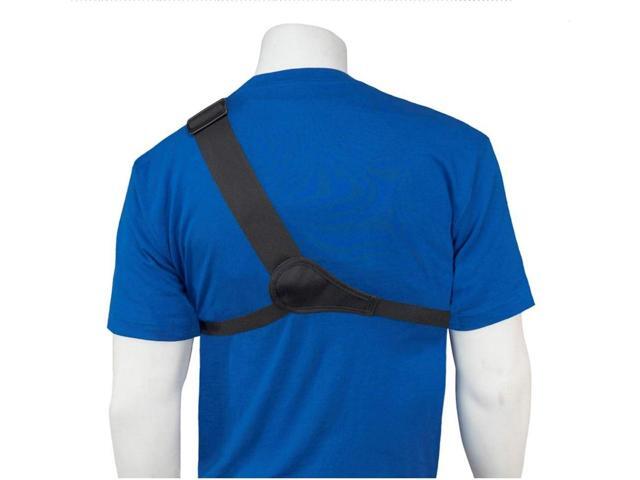 HOLSTERGUY RCH-101M (MESH) Radio Chest Harness Shoulder Radio Holster Chest Pack Adjustable Single Radio Pouch Two-Way Radio Holster for Motorola...