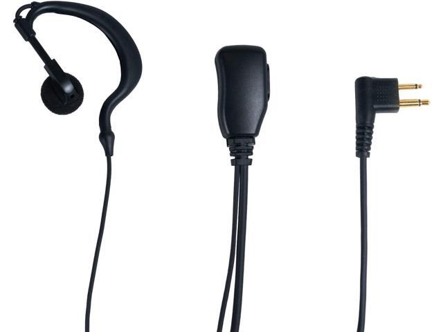 BVMAG Cp200d Earpiece for Motorola,Walkie Talkie Headset G Shape with Ptt Mic for Cp200 cls1110 cls1410 Cp185 Rdm2070d Two Way Radio