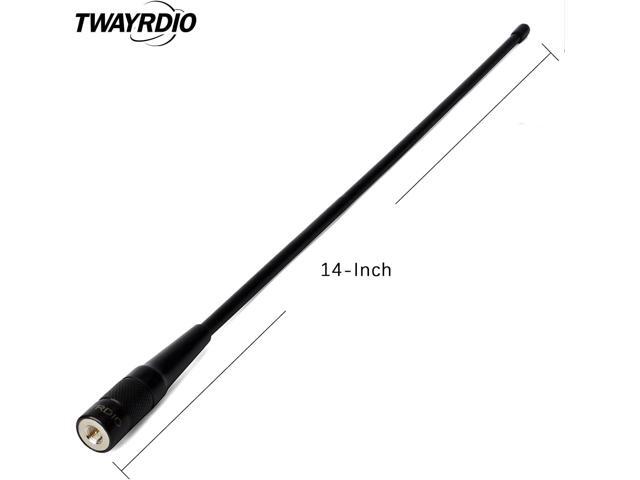 Dual Band SMA Male 144/430mhz Flexible Whip Handheld Antenna Soft for Ham Two Way Radio for YAESU VERTAX VX-3R VX-5R PUXING WouXun Walkie Talkie 2pcs