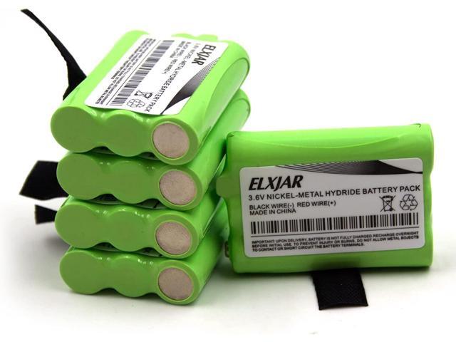 (5-Pack) 3.6V AAA Battery Pack Replacement for Midland BATT3R BATT-3R, MID-AVP14, LXT600 LXT-600, LXT630 LXT-630, LXT630X3 LXT-630X3, LXT633, T50,...