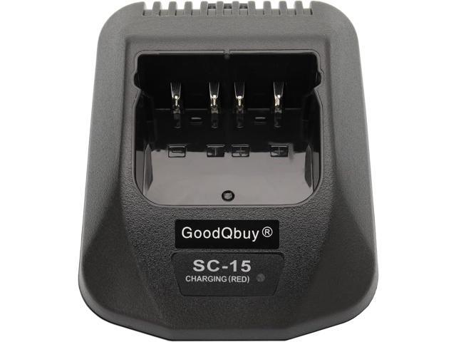 GoodQbuy Rapid Quick Charger is Compatible with Kenwood Radio TK-2100 TK-2101 TK-2102 TK-2107 TK-3100 TK-3101 TK-3102 TK-3107 KNB-16A KNB-17 KNB-21...