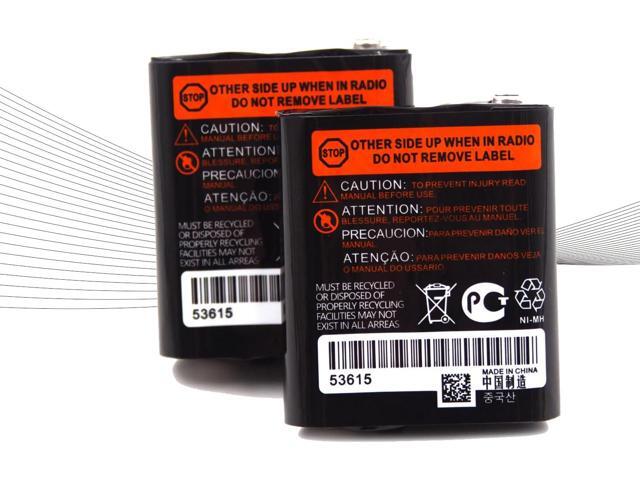 Lunggwey (2-Pack) 3.6V 1000mAh Rechargeable Batteries for 53615 m53615 KEBT-071A KEBT-071-B KEBT-071-C KEBT-071-D Talkabout 5950 T4800 T4900 T5000...