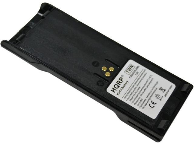 HQRP Two Batteries Compatible with Motorola GP900, GP1200, GP2010, GP2013, HT1000, WPNN4013, HNN9028, MT2000, MTS2000, NTN7143, NTN7143A, NTN7144,...