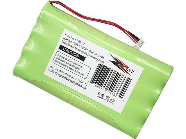 ZZcell Battery Replacement for Yaesu Vertex FNB-72, FNB-72x, FNB-72xe, FNB-72xh, FNB7-72xx, FNB-85, FT-817, FT-817ND, Two Way Radio