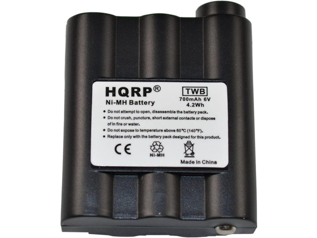 HQRP Rechargeable Battery Pack Compatible with Midland GXT-950 / GXT950 / GXT950VP4 / GXT-1000 / GXT1000 / GXT1000VP4 / GXT-1050 / GXT1050 /...