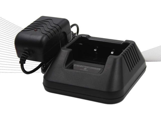 (2-Pack) Li-ion Battery Desktop Charger for Baofeng UV-5R UV-5RA UV-5RB UV-5RC UV-5RD UV-5RE UV-5RePlus TYT TH-F8 Two Way Radio